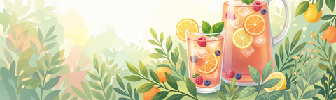 How to Cold Brew Herbal Tea for Bright Summer Sipping