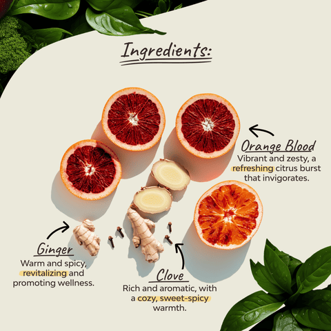 Organic Spicy Blood Orange - 18 Tea Bags